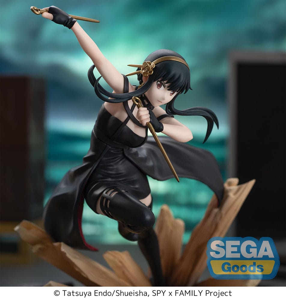 Spy x Family Luminasta PVC Statue Yor Forger Thorn Princess mission extend 19 cm Sega
