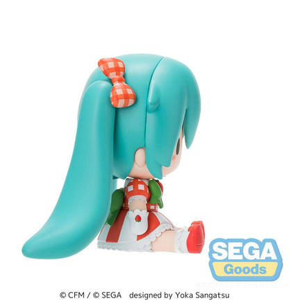 Character Vocal Series 01: Hatsune Miku Fuwa Petit Chibi Figure Hatsune Miku x Love and Berry Dress Up and Dance! Lovely Strawberry 8 cm Sega