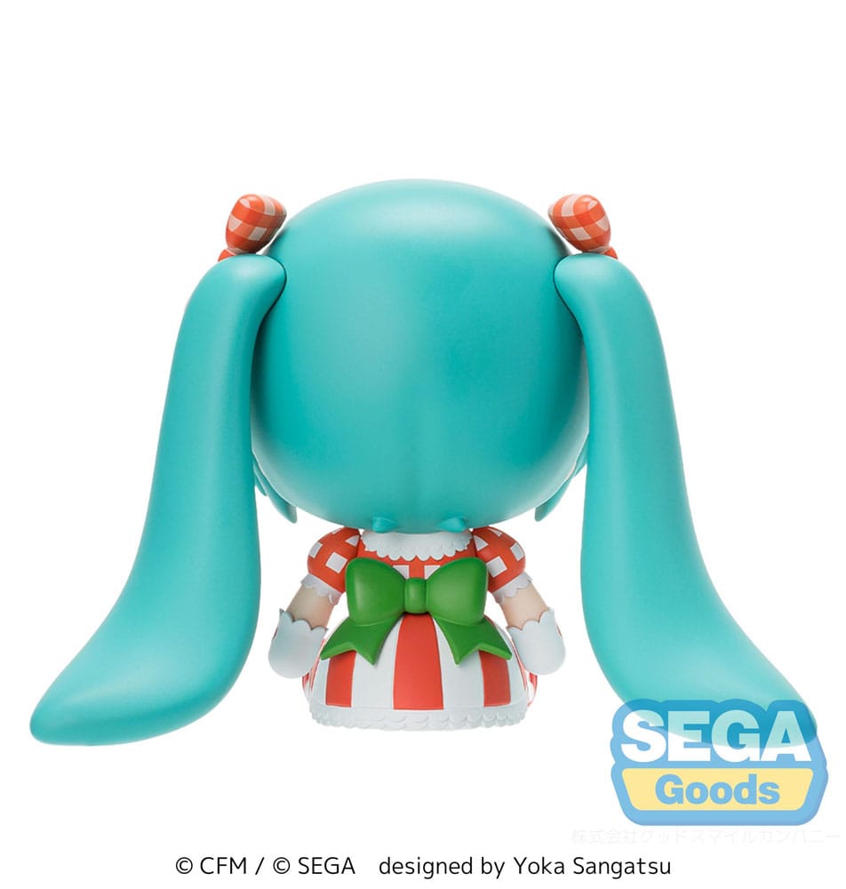 Character Vocal Series 01: Hatsune Miku Fuwa Petit Chibi Figure Hatsune Miku x Love and Berry Dress Up and Dance! Lovely Strawberry 8 cm Sega