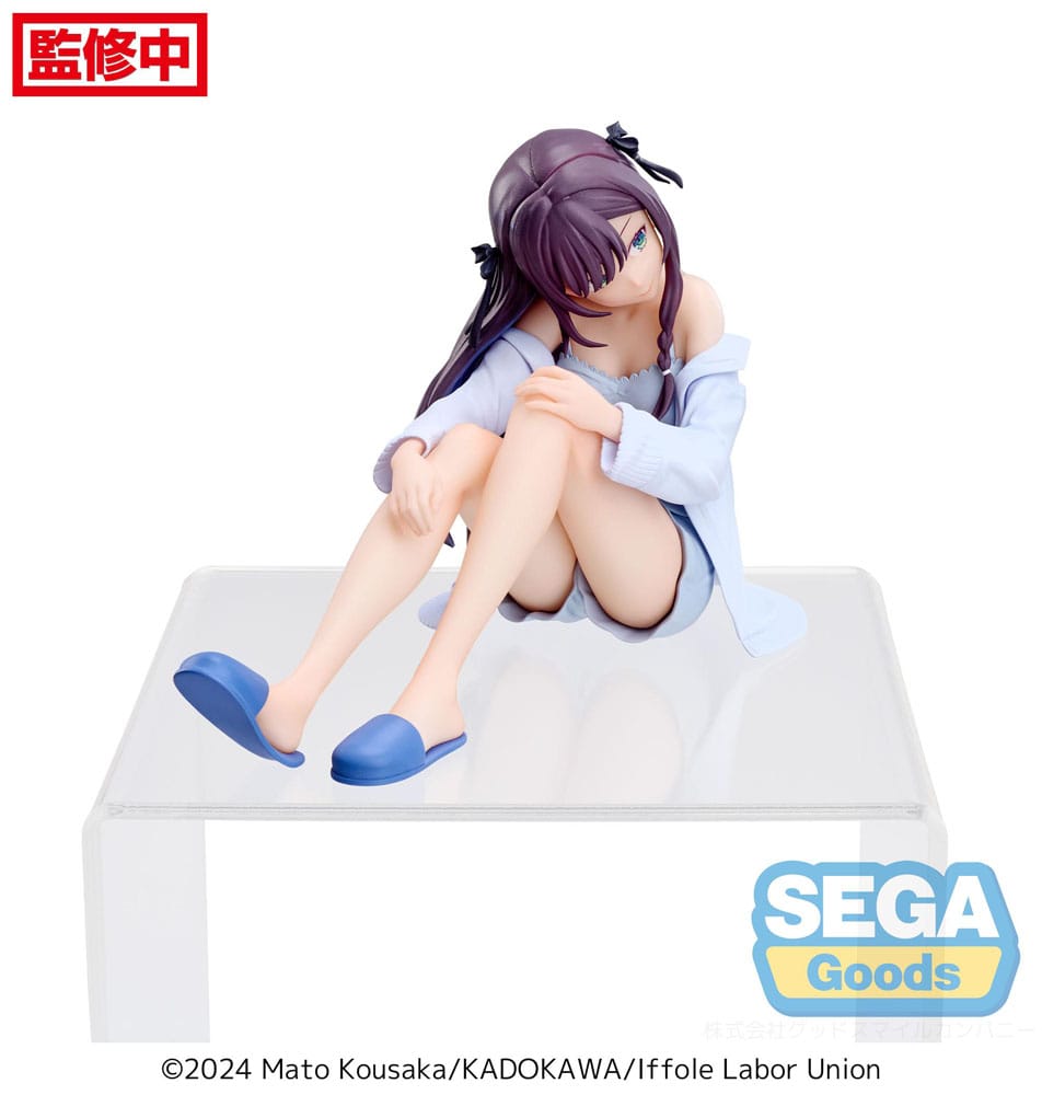 I May Be a Guild Receptionist, but I'll Solo Any Boss to Clock Out on Time PM Perching PVC Statue Alina Clover 14 cm Sega