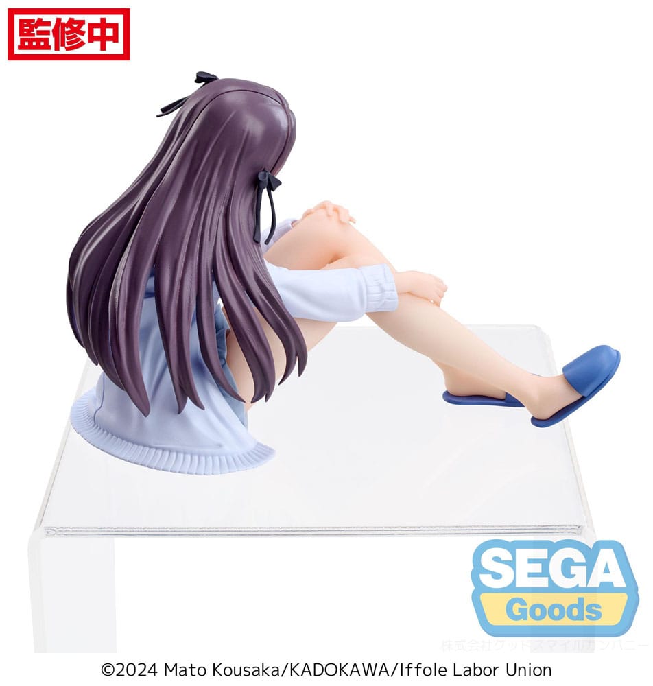 I May Be a Guild Receptionist, but I'll Solo Any Boss to Clock Out on Time PM Perching PVC Statue Alina Clover 14 cm Sega