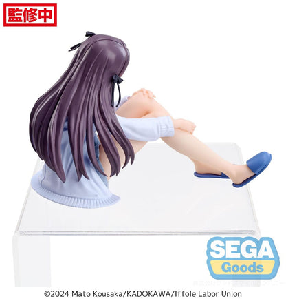 I May Be a Guild Receptionist, but I'll Solo Any Boss to Clock Out on Time PM Perching PVC Statue Alina Clover 14 cm Sega