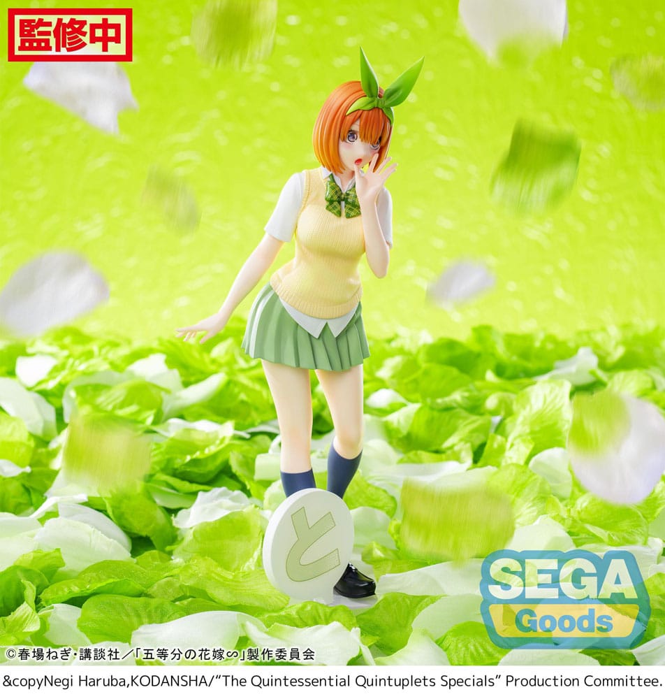 The Quintessential Quintuplets Specials Luminasta PVC Statue Yotsuba Nakano 20 cm Sega