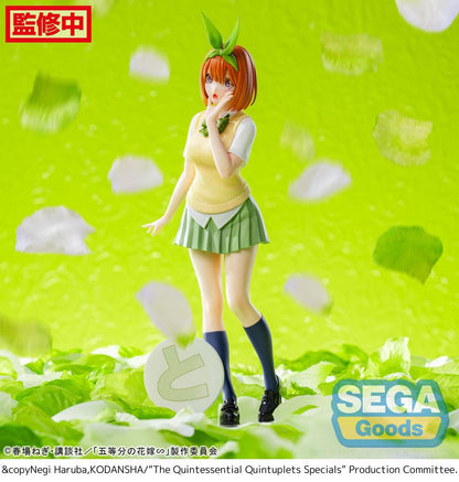 The Quintessential Quintuplets Specials Luminasta PVC Statue Yotsuba Nakano 20 cm Sega