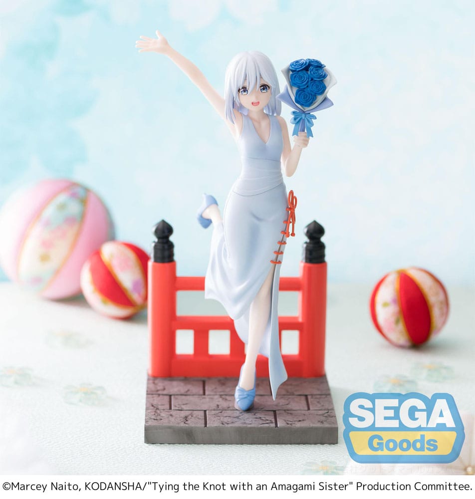 Tying the Knot with an Amagami Sister Luminasta PVC Statue Asahi Amagami 18 cm Sega