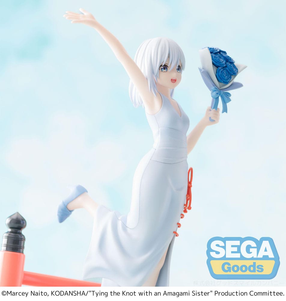 Tying the Knot with an Amagami Sister Luminasta PVC Statue Asahi Amagami 18 cm Sega