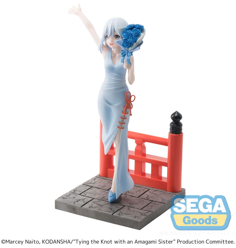 Tying the Knot with an Amagami Sister Luminasta PVC Statue Asahi Amagami 18 cm Sega