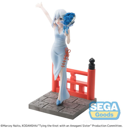 Tying the Knot with an Amagami Sister Luminasta PVC Statue Asahi Amagami 18 cm Sega
