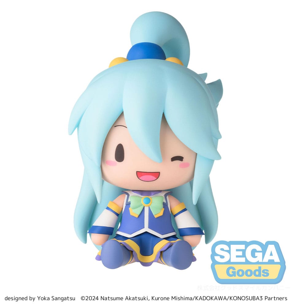 Konosuba God´s blessing on this wonderful world! 3 Fuwa Petit Chibi Figure Aqua 10 cm Mini-figures