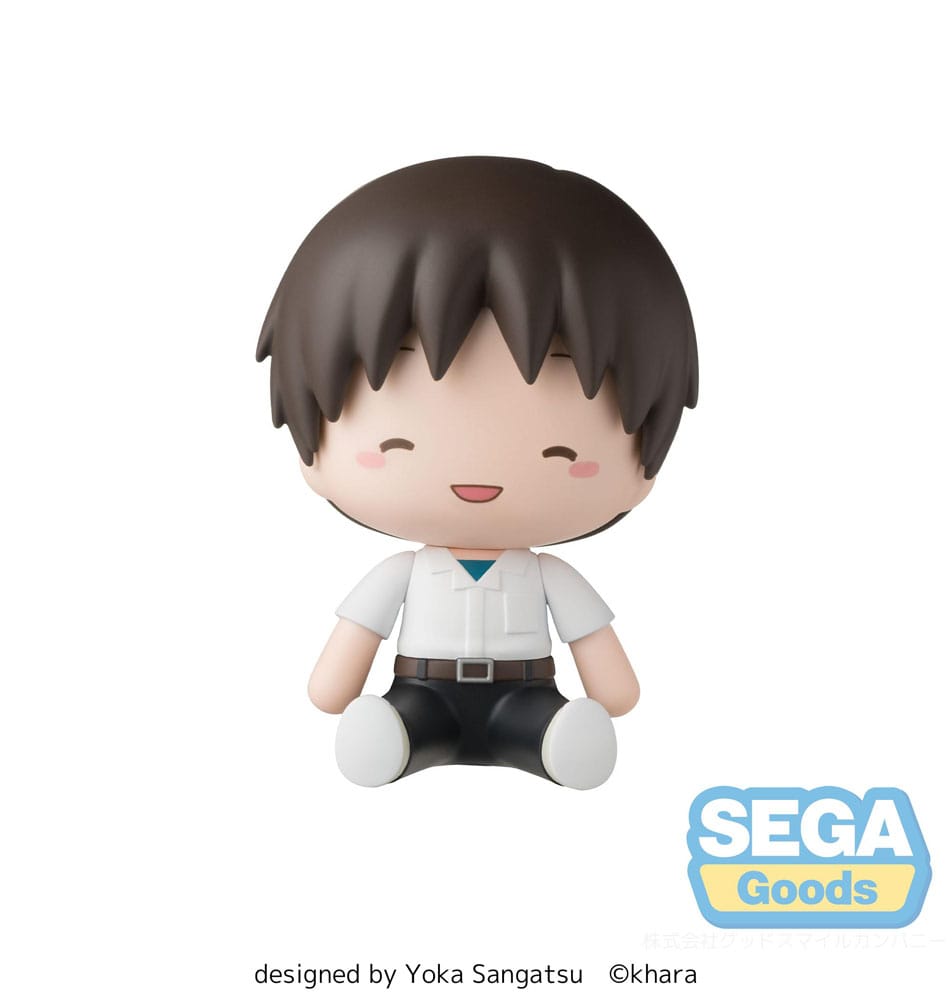 Evangelion: New Theatrical Edition Fuwa Petit Chibi Figure Shinji 8 cm