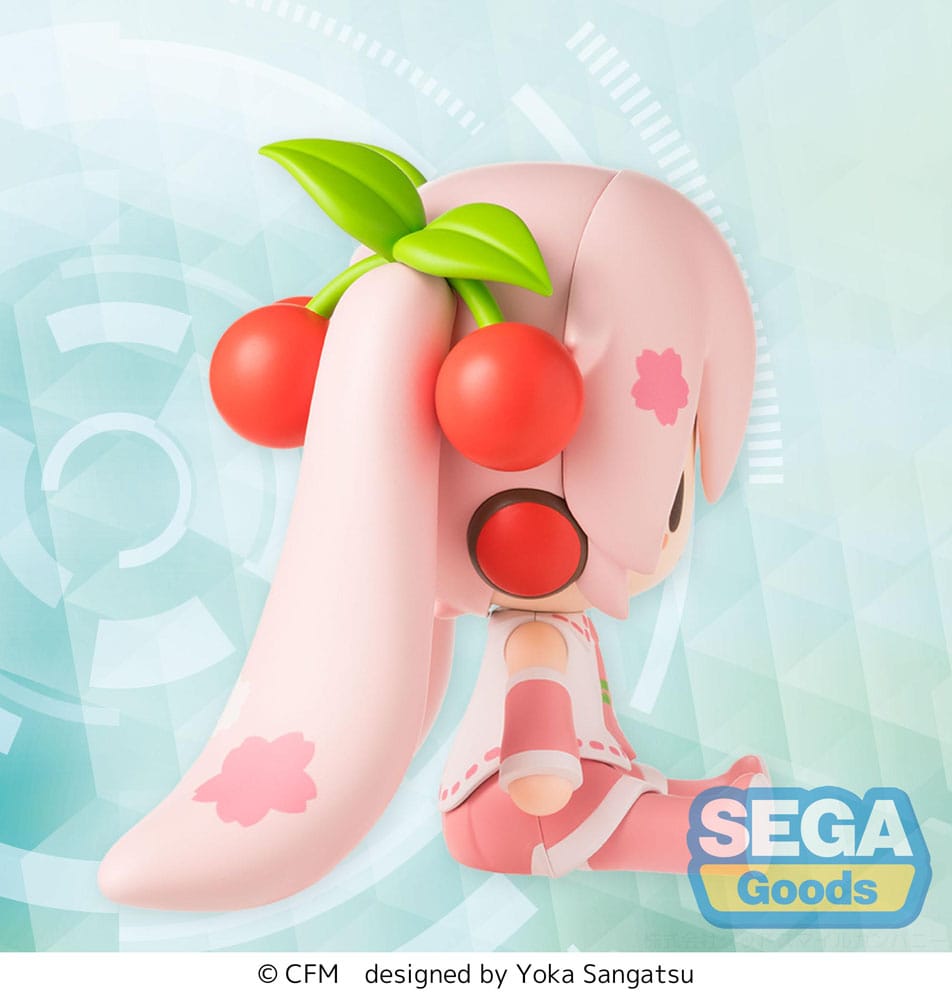 Character Vocal Series 01: Hatsune Miku Fuwa Petit Chibi Figure Sakura Miku 8 cm