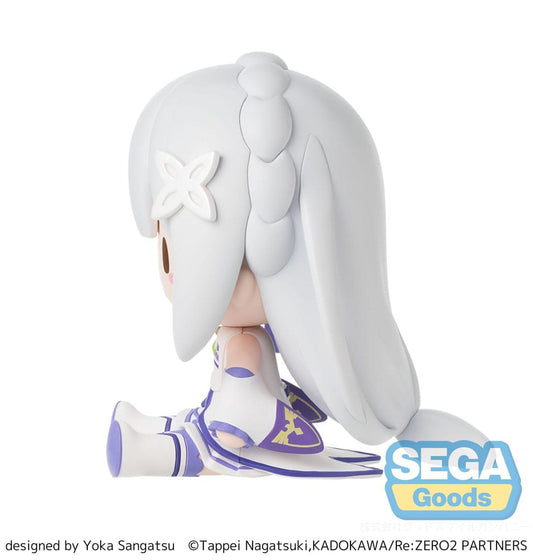 Re:Zero Starting Life in Another World Fuwa Petit Chibi Figure Emilia 8 cm