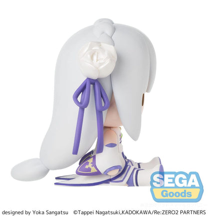 Re:Zero Starting Life in Another World Fuwa Petit Chibi Figure Emilia 8 cm