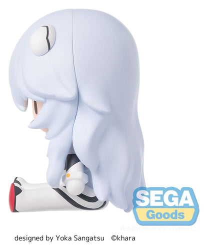 Evangelion: 3.0+1.0 Thrice Upon a Time Fuwa Petit Chibi Figure Rei: Long Hair 8 cm