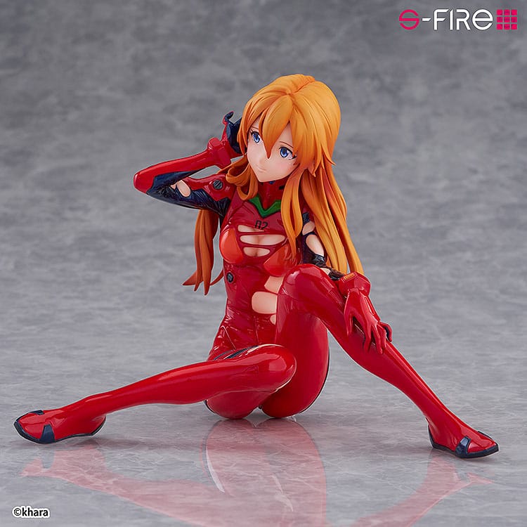 Rebuild of Evangelion S-Fire PVC Statue 1/7 Asuka Langley 12 cm Sega