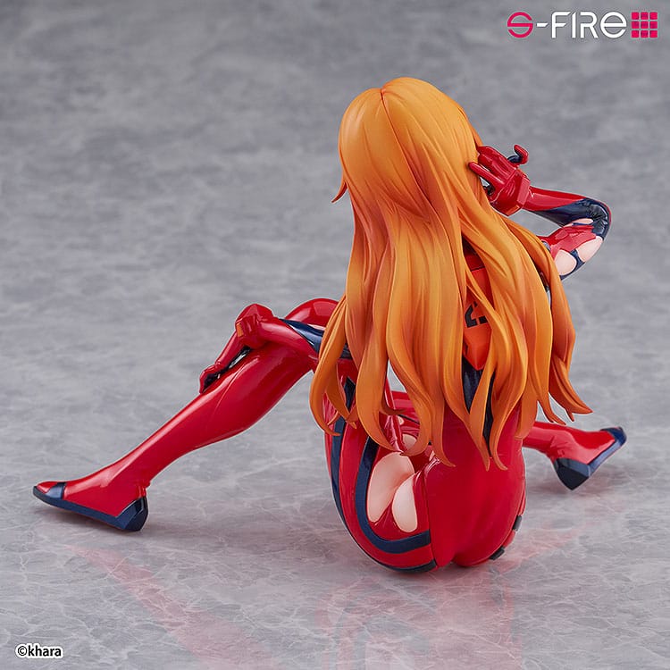 Rebuild of Evangelion S-Fire PVC Statue 1/7 Asuka Langley 12 cm Sega
