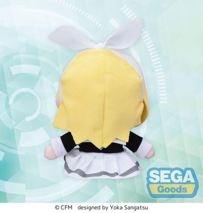 Character Vocal Series 02: Kagamine Rin/Len Fuwa Petit Mini Plush Figure Kagamine Rin Uniform Ver. (EX) 16 cm