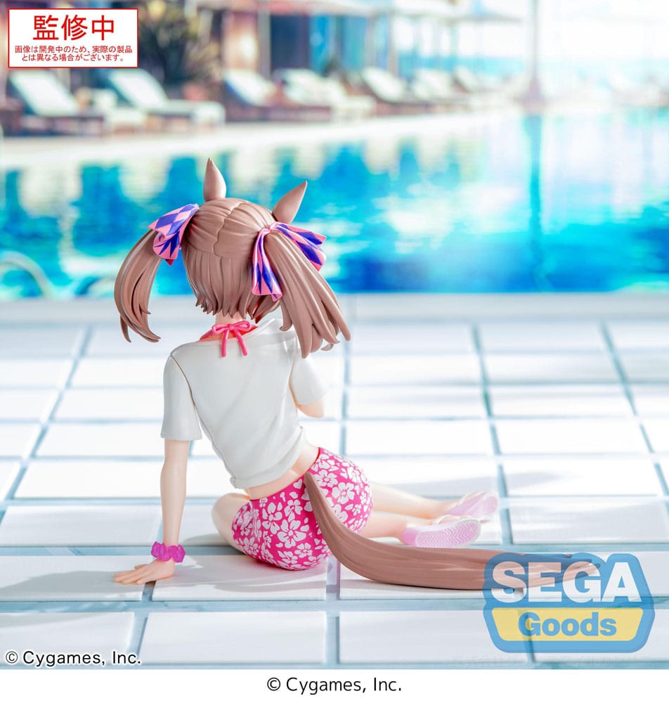 Uma Musume Pretty Derby Yumemirize PVC Statue Smart Falcon Gaze on Me! 14 cm Sega
