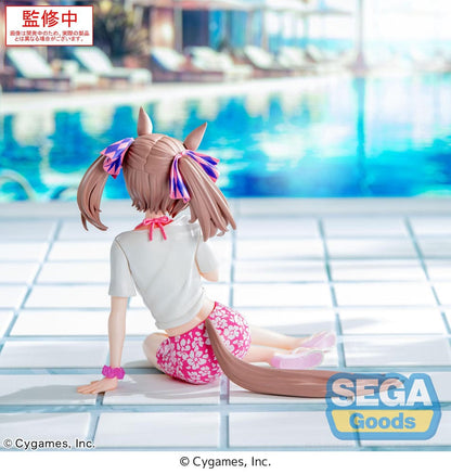 Uma Musume Pretty Derby Yumemirize PVC Statue Smart Falcon Gaze on Me! 14 cm Sega