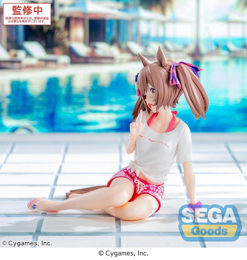 Uma Musume Pretty Derby Yumemirize PVC Statue Smart Falcon Gaze on Me! 14 cm Statues