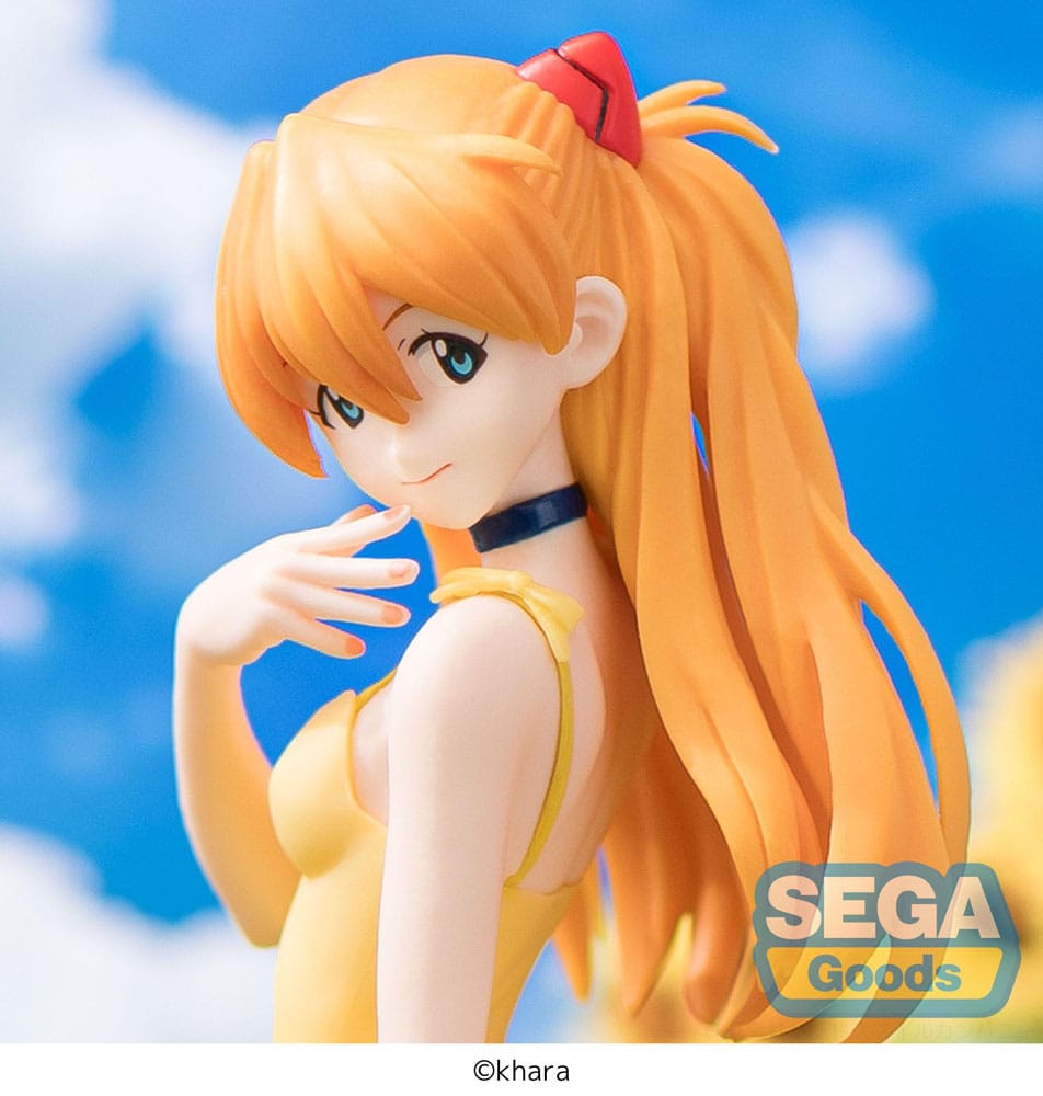 Rebuild of Evangelion Luminasta PVC Statue Asuka Summer Dress Ver. 2 24 cm Sega