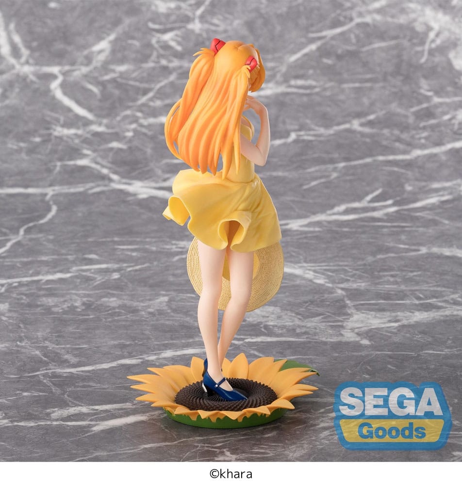 Rebuild of Evangelion Luminasta PVC Statue Asuka Summer Dress Ver. 2 24 cm Sega