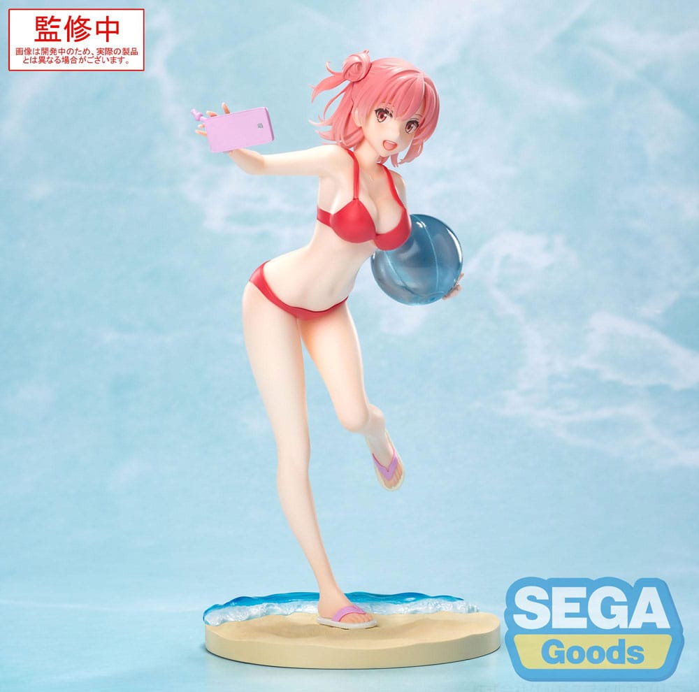 My Teen Romantic Comedy SNAFU Climax Luminasta PVC Statue Yui Yuigahama Midsummer Tokyo Bay 19 cm