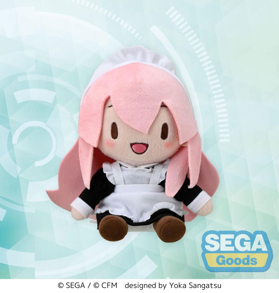 Hatsune Miku: Project DIVA Arcade Future Tone Fuwa Petit Plush Figure Megurine Luka Maid Ver. (EX) 16 cm Sega