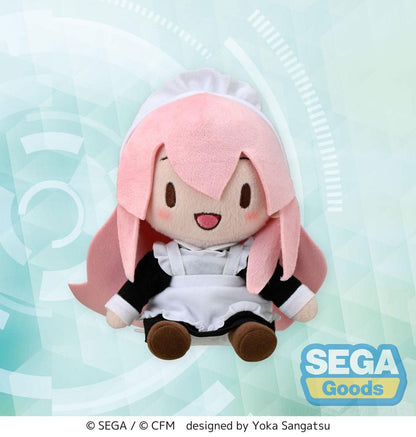 Hatsune Miku: Project DIVA Arcade Future Tone Fuwa Petit Plush Figure Megurine Luka Maid Ver. (EX) 16 cm Sega