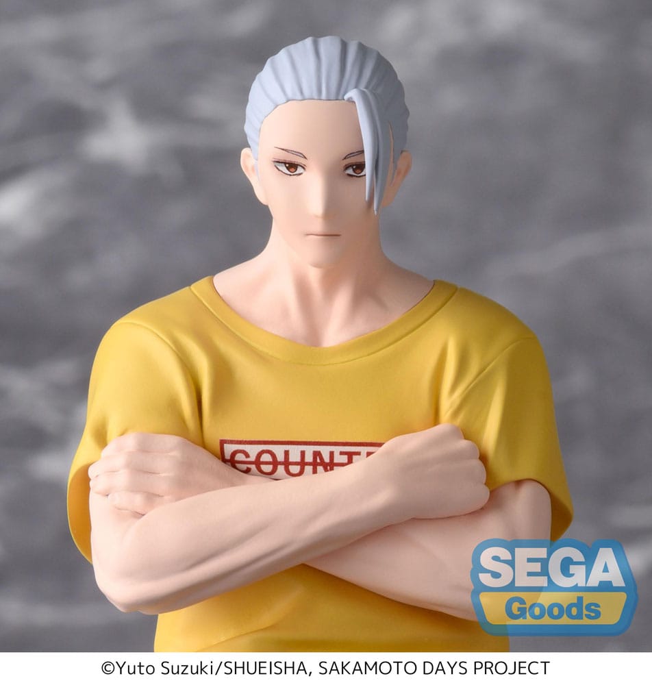 Sakamoto Days PM Perching PVC Statue Taro Sakamoto Serious Ver. 14 cm