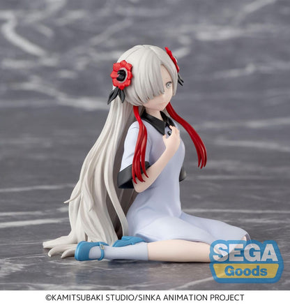 Kamitsubaki City under Construction PM Perching PVC Statue Sekai Yorukawa 9 cm