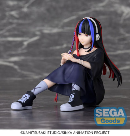 Kamitsubaki City under Construction PM Perching PVC Statue Haru Asanushi 9 cm