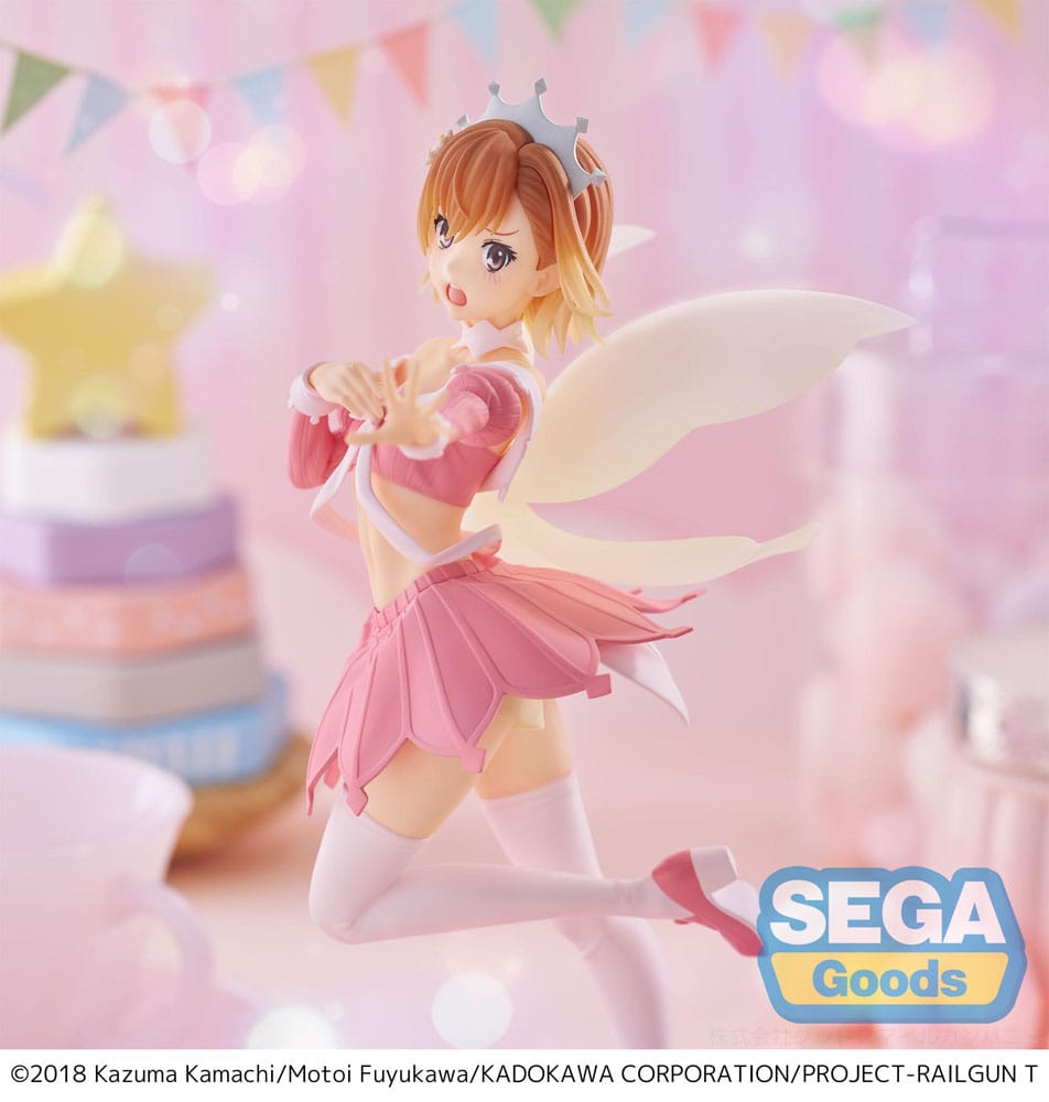 A Certain Scientific Railgun T Luminasta PVC Statue Mikoto Misaka Great Spirit Maid 20 cm Sega