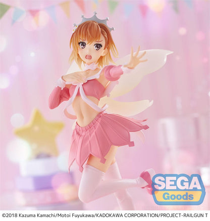 A Certain Scientific Railgun T Luminasta PVC Statue Mikoto Misaka Great Spirit Maid 20 cm Sega