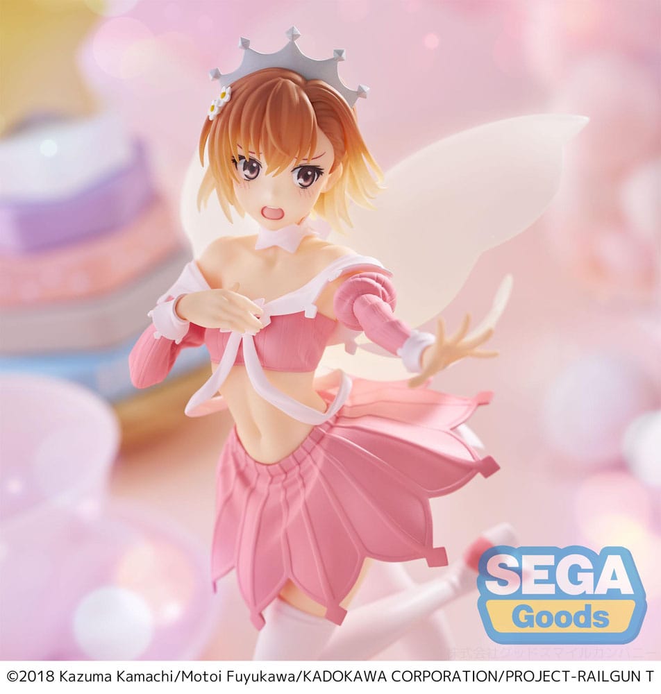 A Certain Scientific Railgun T Luminasta PVC Statue Mikoto Misaka Great Spirit Maid 20 cm Sega