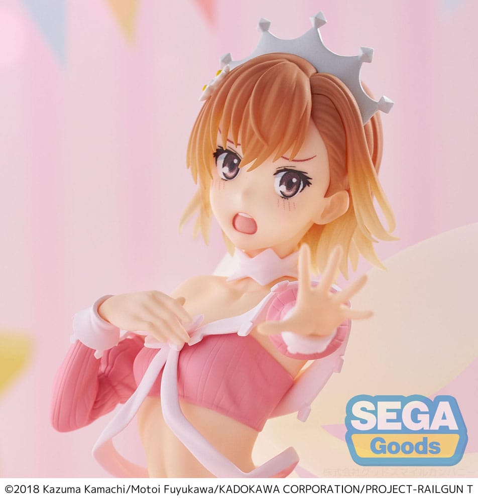 A Certain Scientific Railgun T Luminasta PVC Statue Mikoto Misaka Great Spirit Maid 20 cm Sega