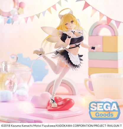 A Certain Scientific Railgun T Luminasta PVC Statue Misaki Shokuhou Fallen Angel Maid 20 cm Sega