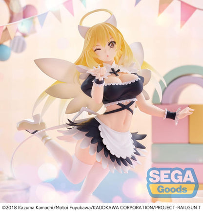 A Certain Scientific Railgun T Luminasta PVC Statue Misaki Shokuhou Fallen Angel Maid 20 cm Sega