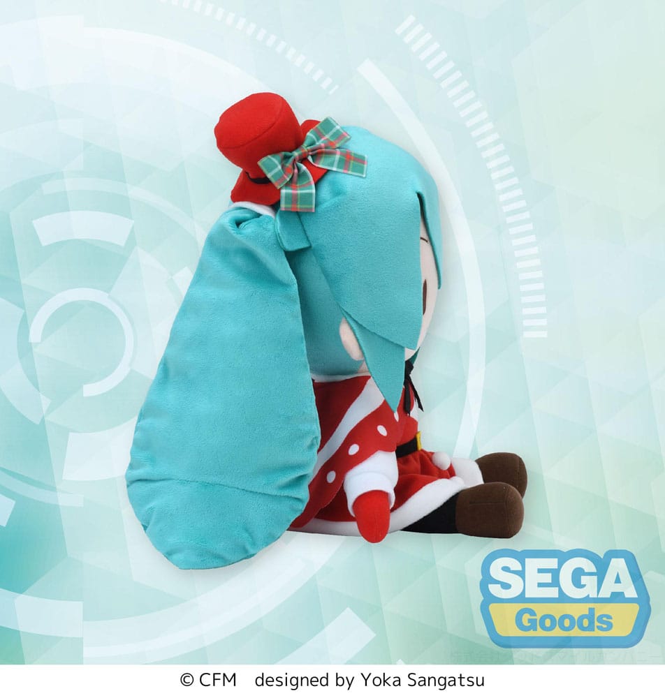 Character Vocal Series 01: Hatsune Miku Fuwa Petit Plush Figure Hatsune Miku Christmas LL 35 cm