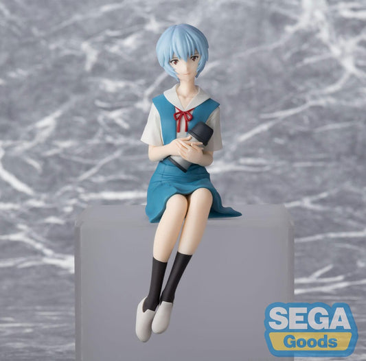 Rebuild of Evangelion PM Perching PVC Statue Rei Ayanami Evangelion New Theatrical Edition 14 cm Statues