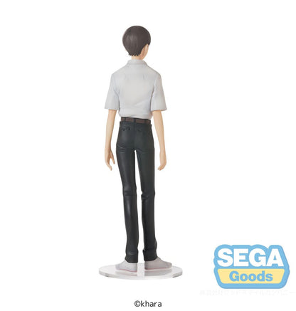 Rebuild of Evangelion High Premium PVC Statue Shinji Ikari Uniform Ver. Evangelion: New Theatrical Edition 22 cm
