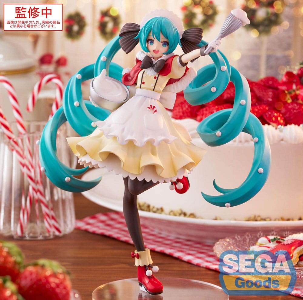 Character Vocal Series 01: Hatsune Miku Luminasta PVC Statue Hatsune Miku Christmas 2025 20 cm
