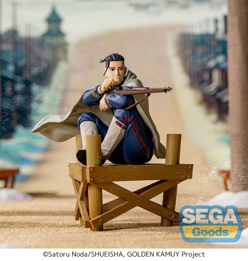 Golden Kamuy Xross Link Anime PVC Statue Hyakunosuke Ogata 13 cm Sega