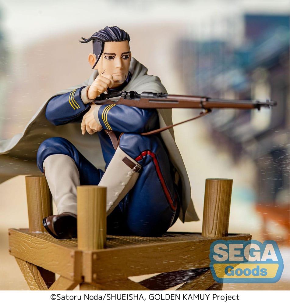 Golden Kamuy Xross Link Anime PVC Statue Hyakunosuke Ogata 13 cm Sega