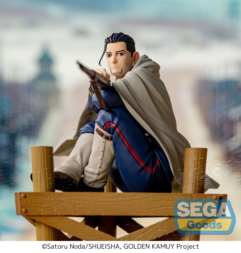 Golden Kamuy Xross Link Anime PVC Statue Hyakunosuke Ogata 13 cm Sega