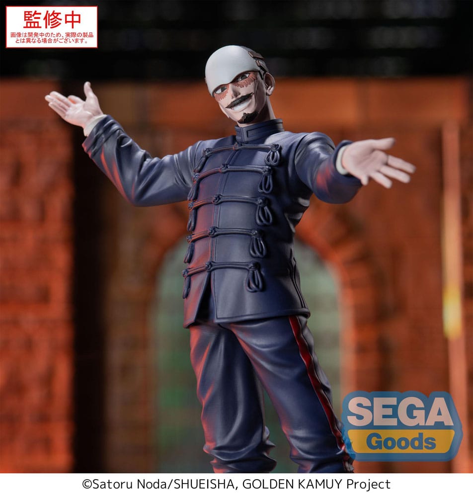 Golden Kamuy XrossLink PVC Statue First Lieutenant Tsurumi 17 cm Sega