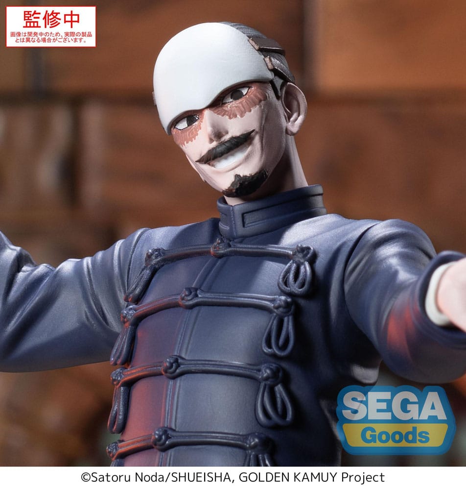 Golden Kamuy XrossLink PVC Statue First Lieutenant Tsurumi 17 cm Sega