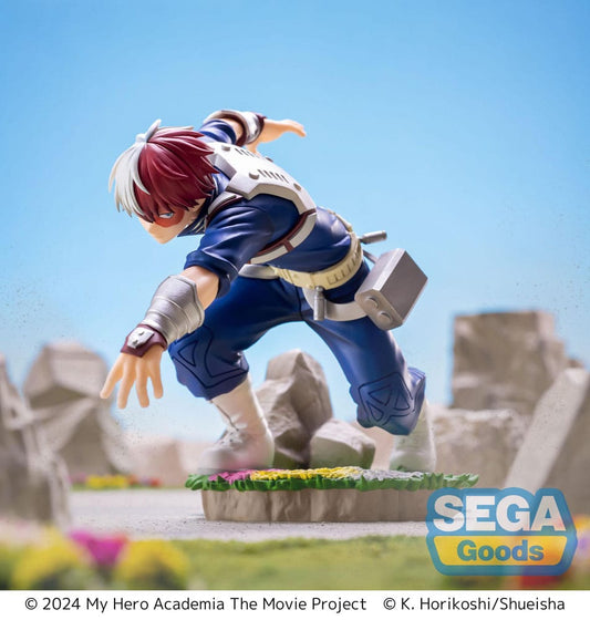 My Hero Academia: You´re Next Xross Link Anime PVC Statue Shoto Todoroki 12 cm