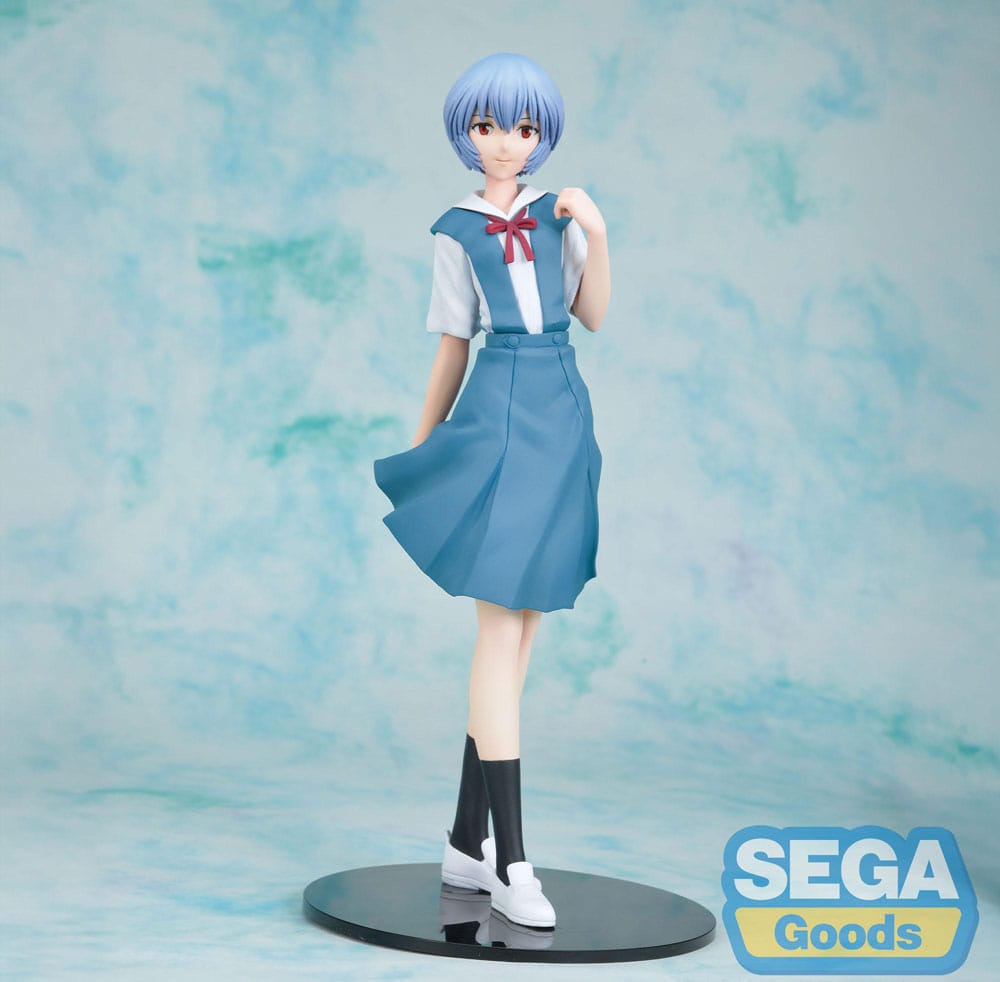 Rebuild of Evangelion High Premium PVC Statue Rei Uniform Ver. Evangelion: New Theatrical Edition 20 cm Sega