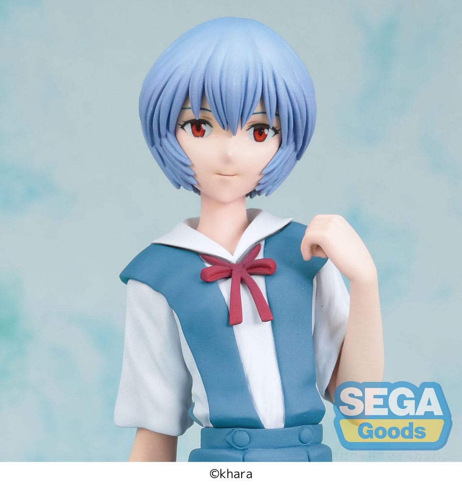 Rebuild of Evangelion High Premium PVC Statue Rei Uniform Ver. Evangelion: New Theatrical Edition 20 cm Sega